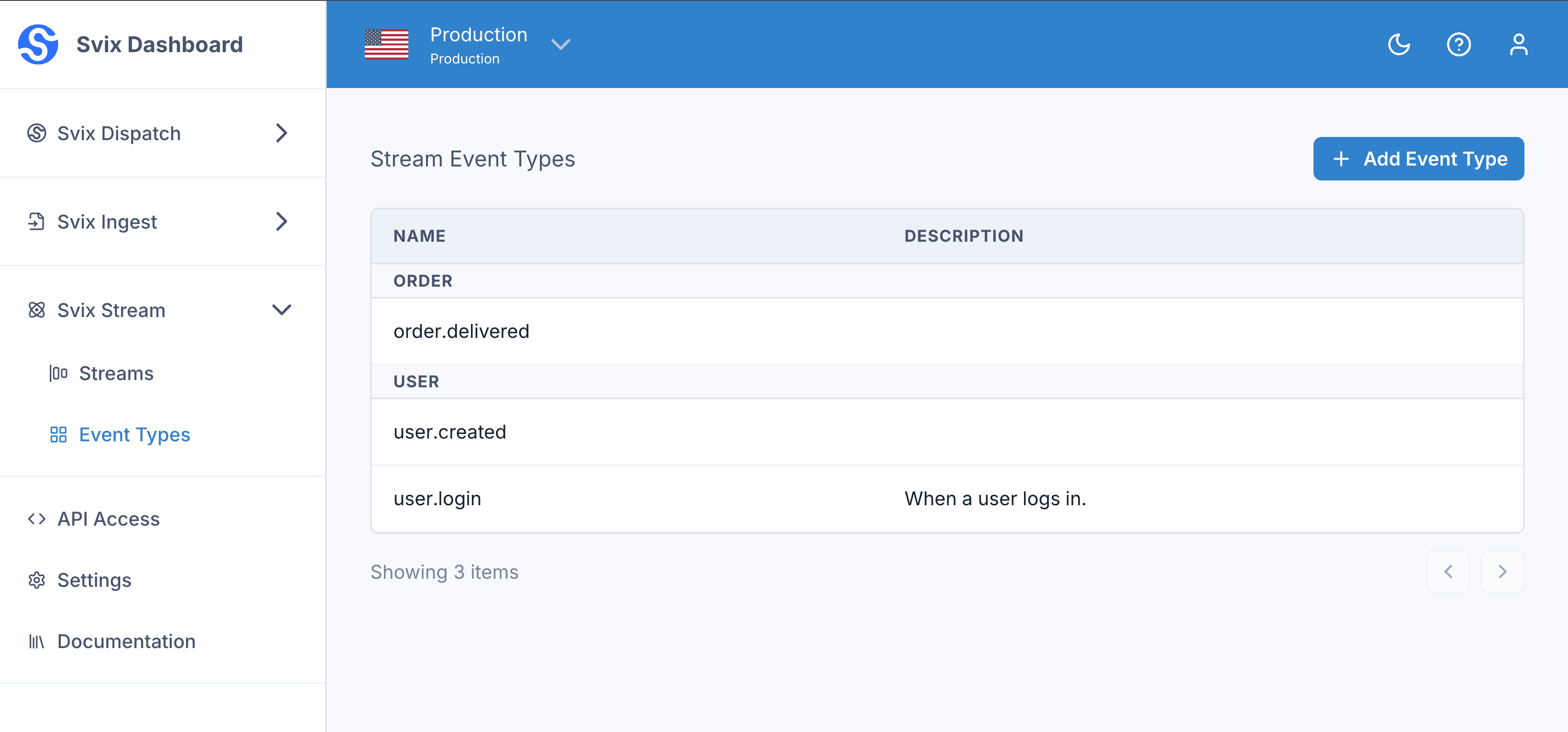 stream-recent-events