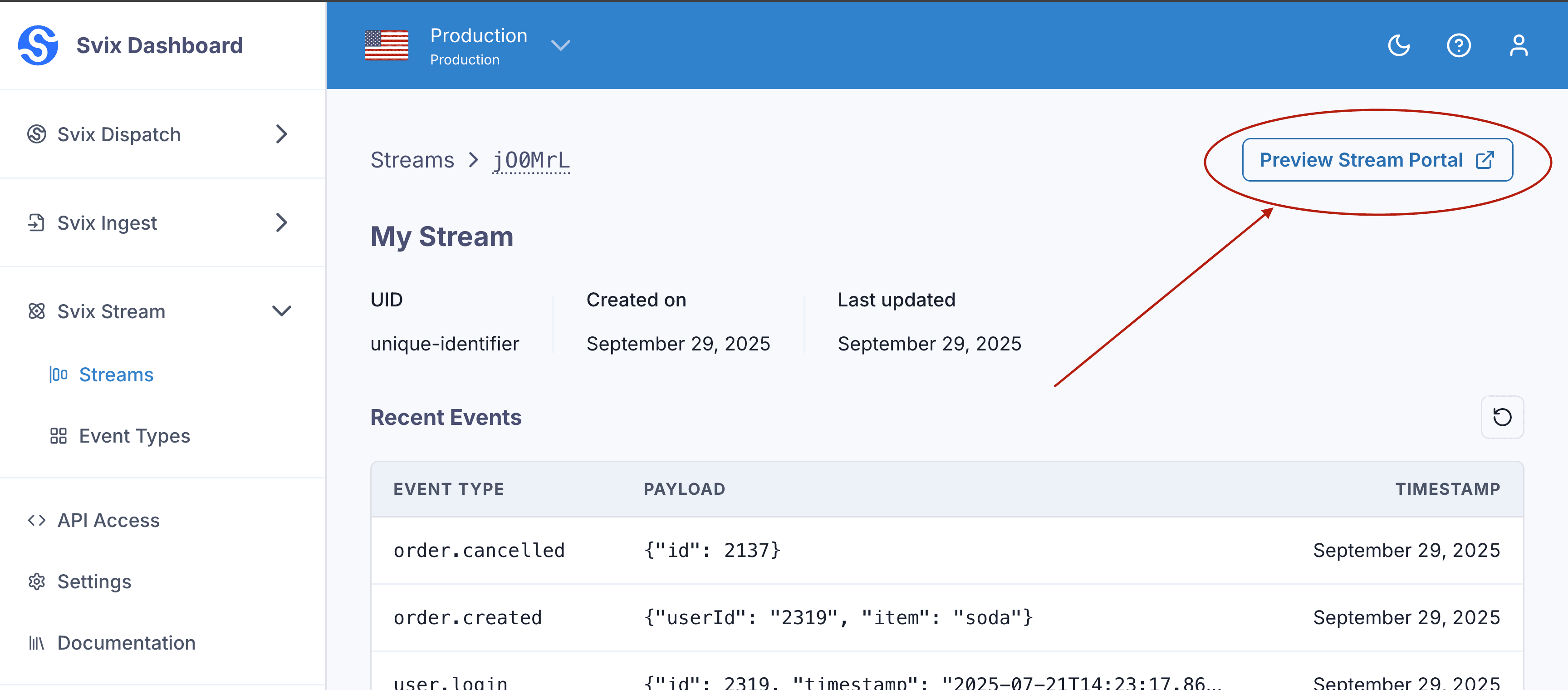 App Portal screenshot