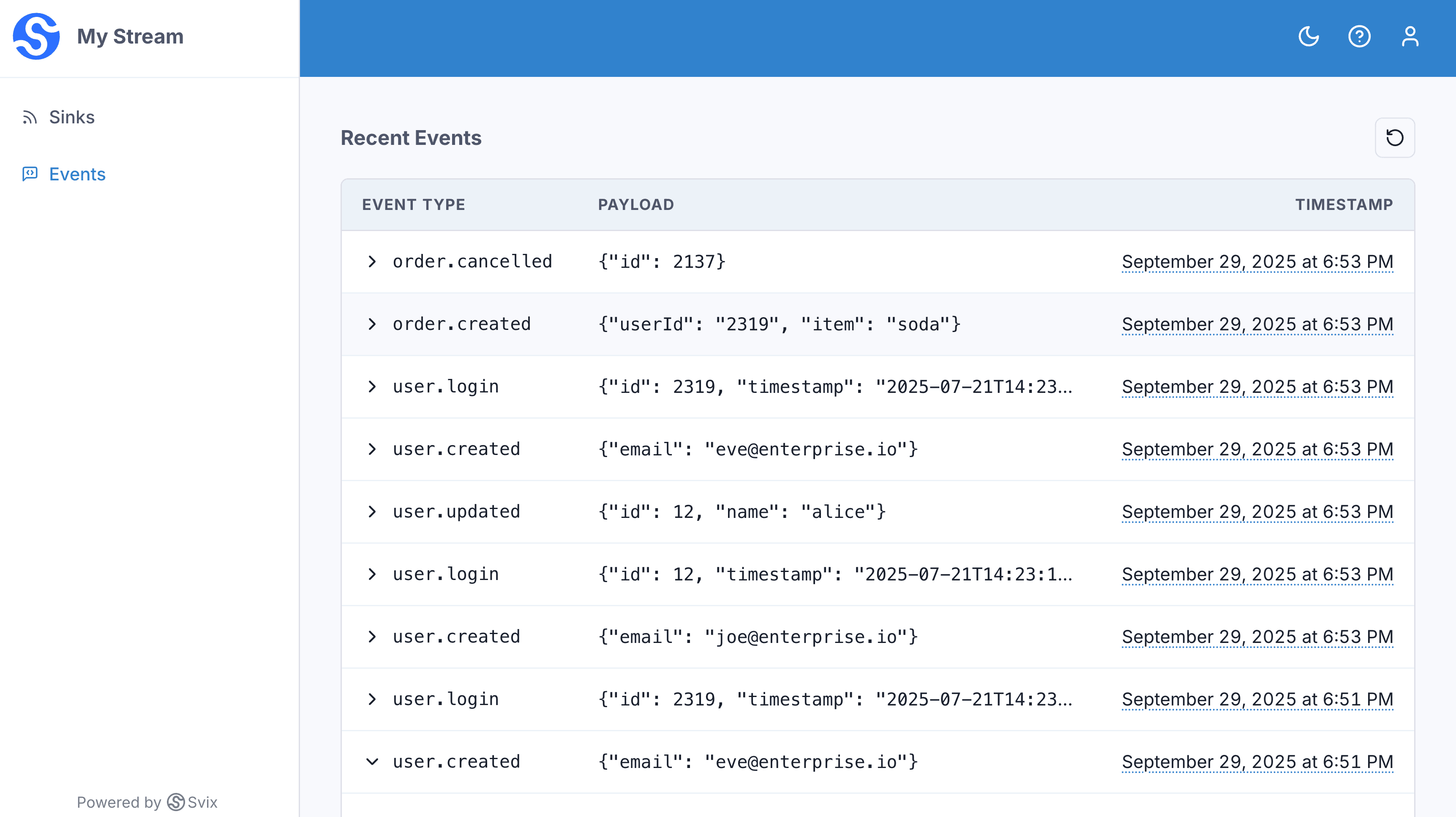 App Portal screenshot