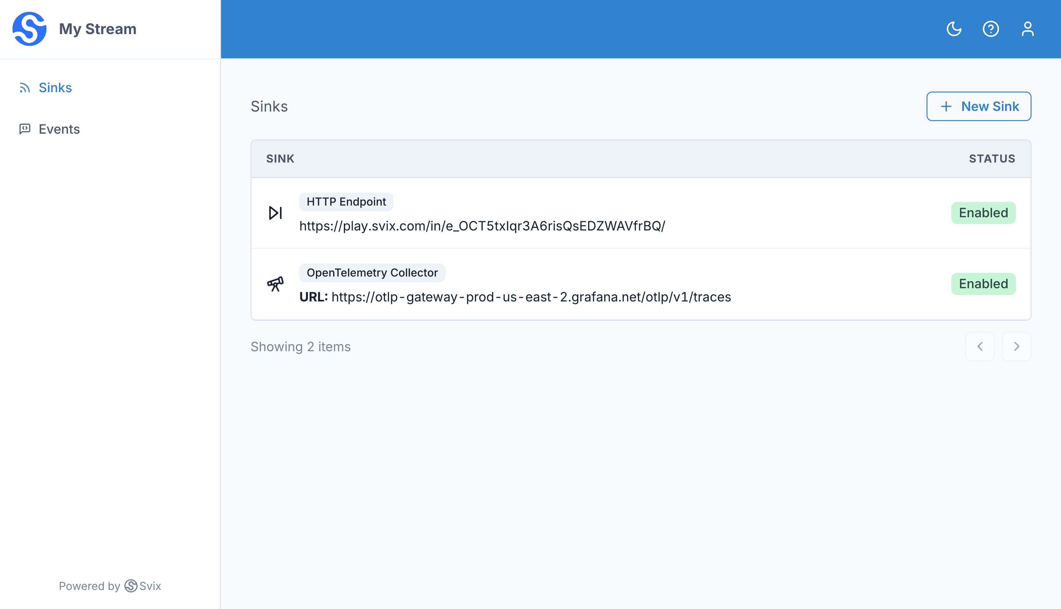 App Portal screenshot