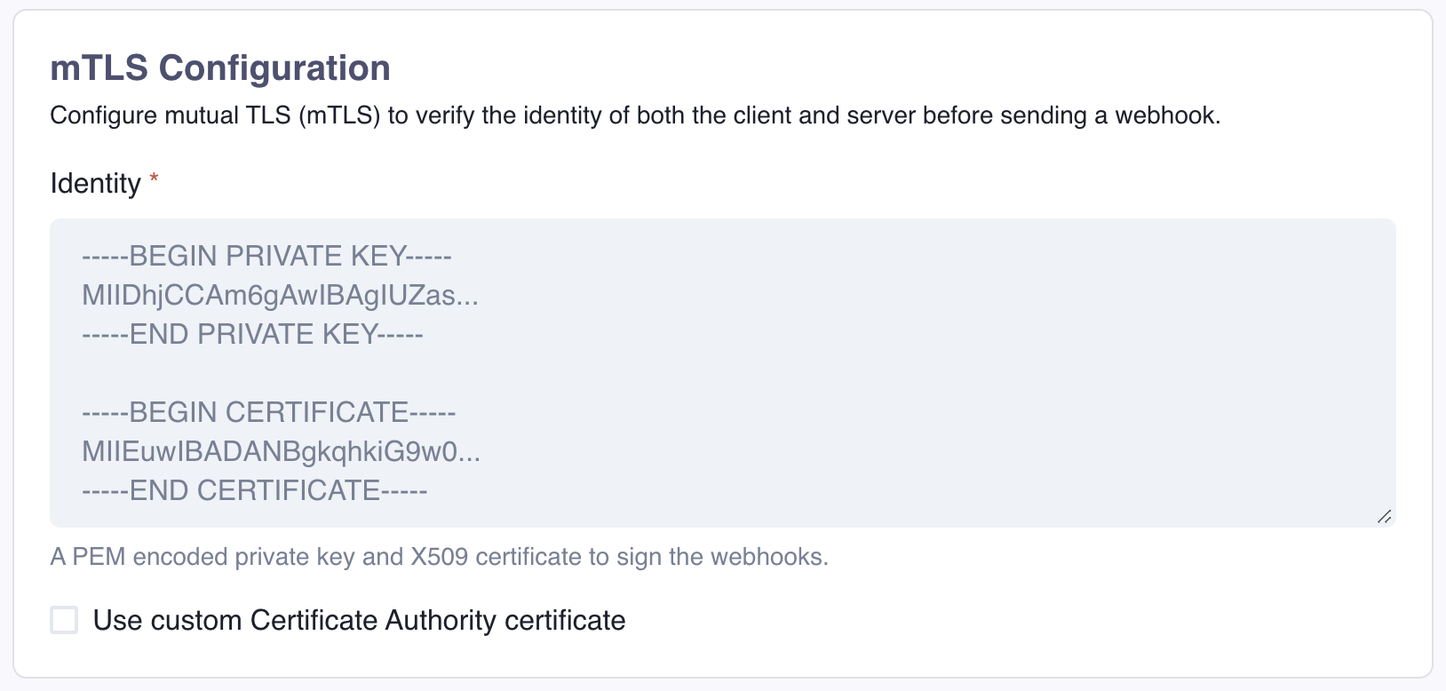 Mutual TLS Authentication